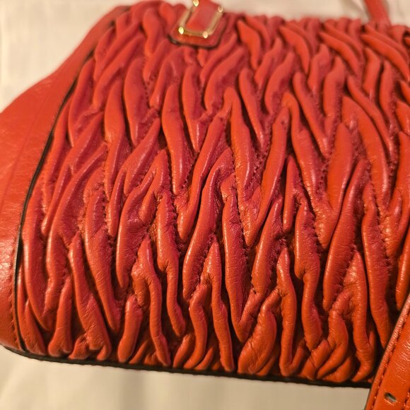 Coach Limited Edition 70th Anniversary Dark Pink Gather MADISON Purse Leather - Picture 3 of 16